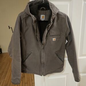 Carhartt Women's Gray Hooded Jacket